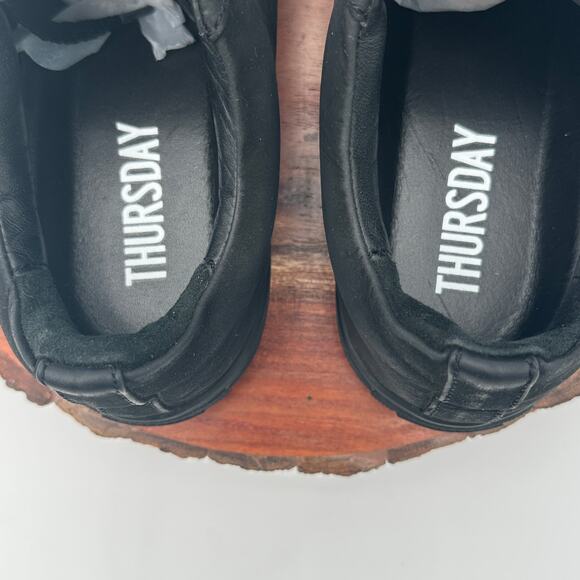 Thursday Sneakers Premier Womens Black Suede Leather Comfort Sole Size 8.5 $130 - Picture 10 of 13